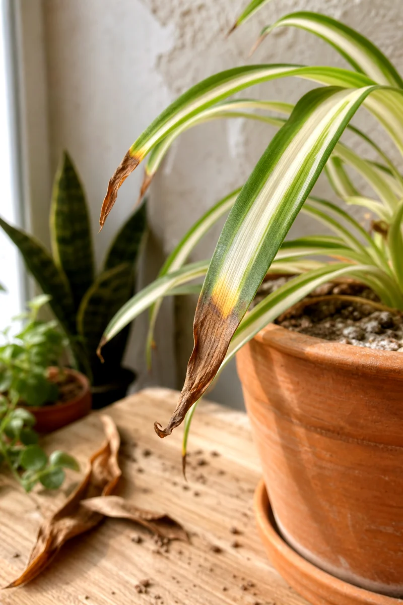 spider-plant-brown-tips-tip-burn