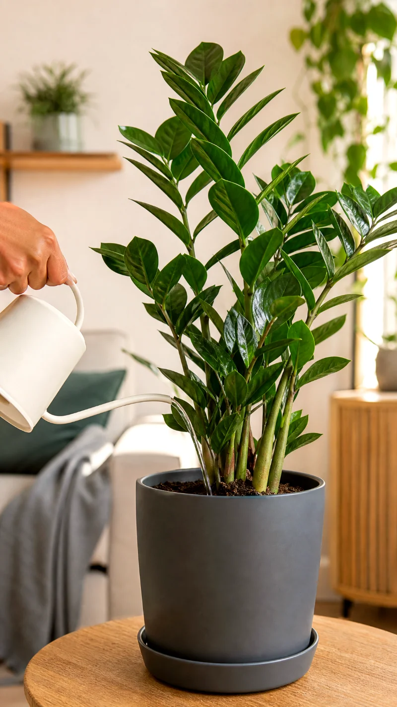 zz plant watering