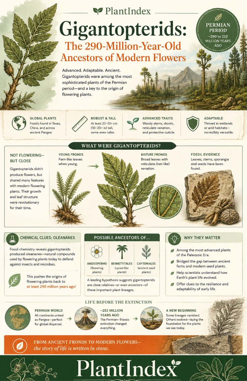 Gigantopterids - Infographic