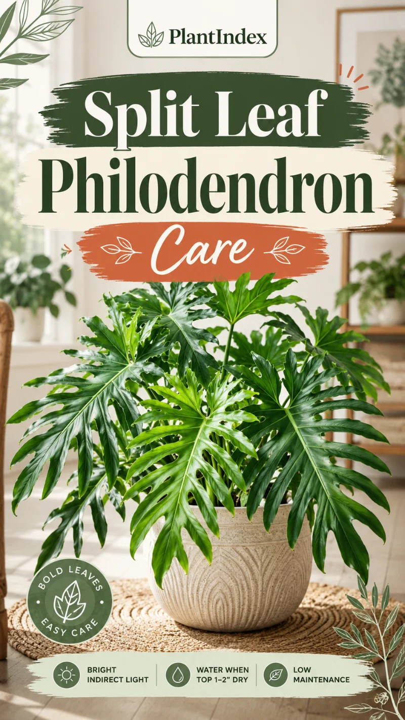 Split Leaf Philodendron Care Guide