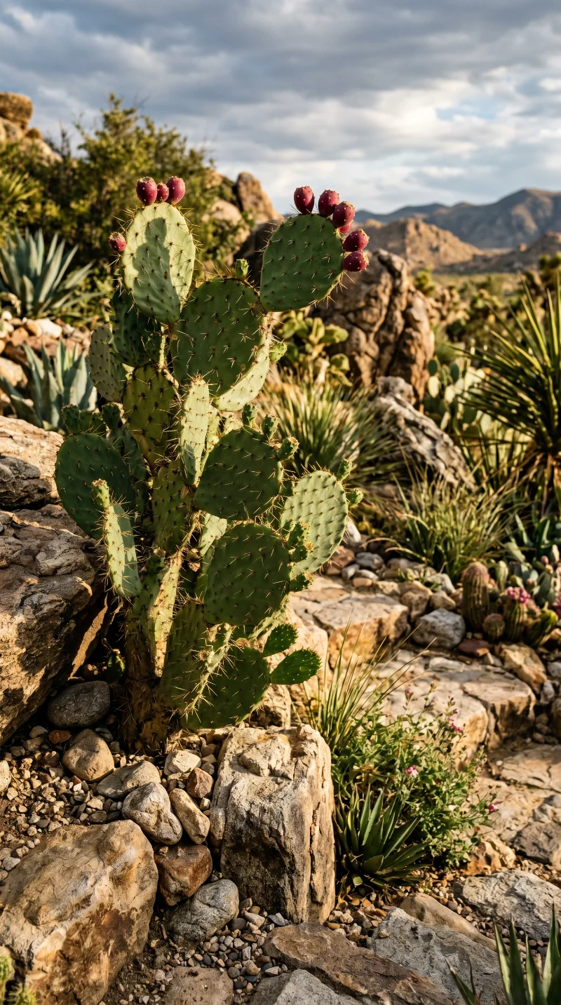 Prickly Pear Cactus (Opuntia)