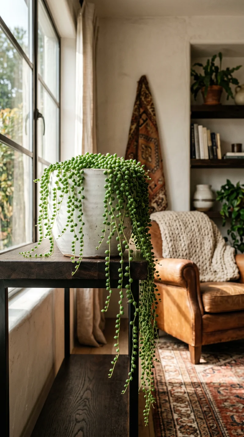 String of Pearls (Senecio rowleyanus)