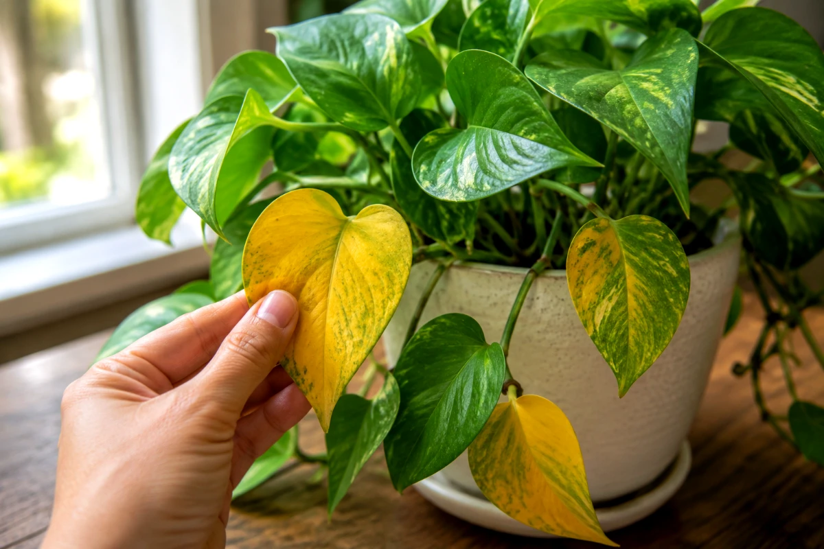 pothos-plant-leaves-turning-yellow