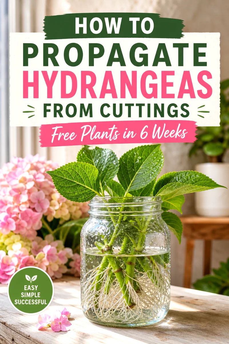 how-to-propagate-hydrangeas-pinterest