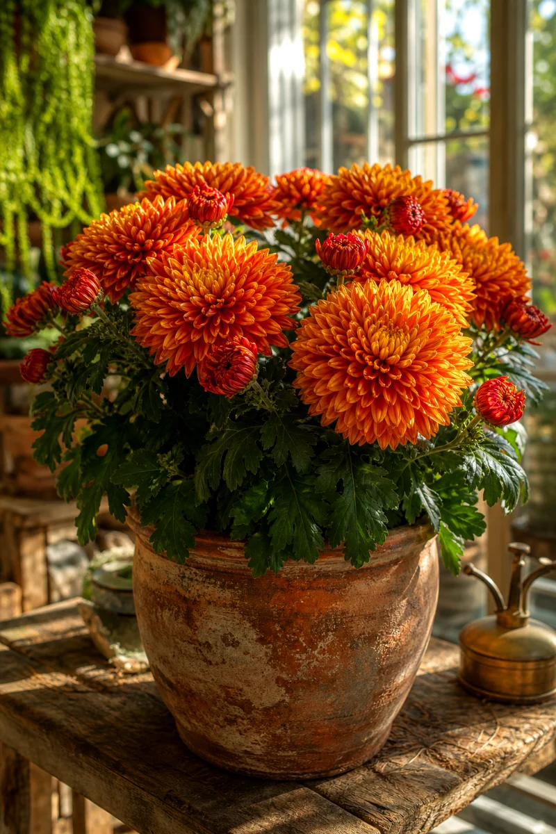 Chrysanthemum-Chrysanthemum-morifolium