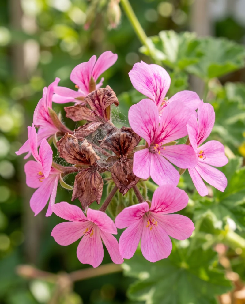 Geranium Flower Blight