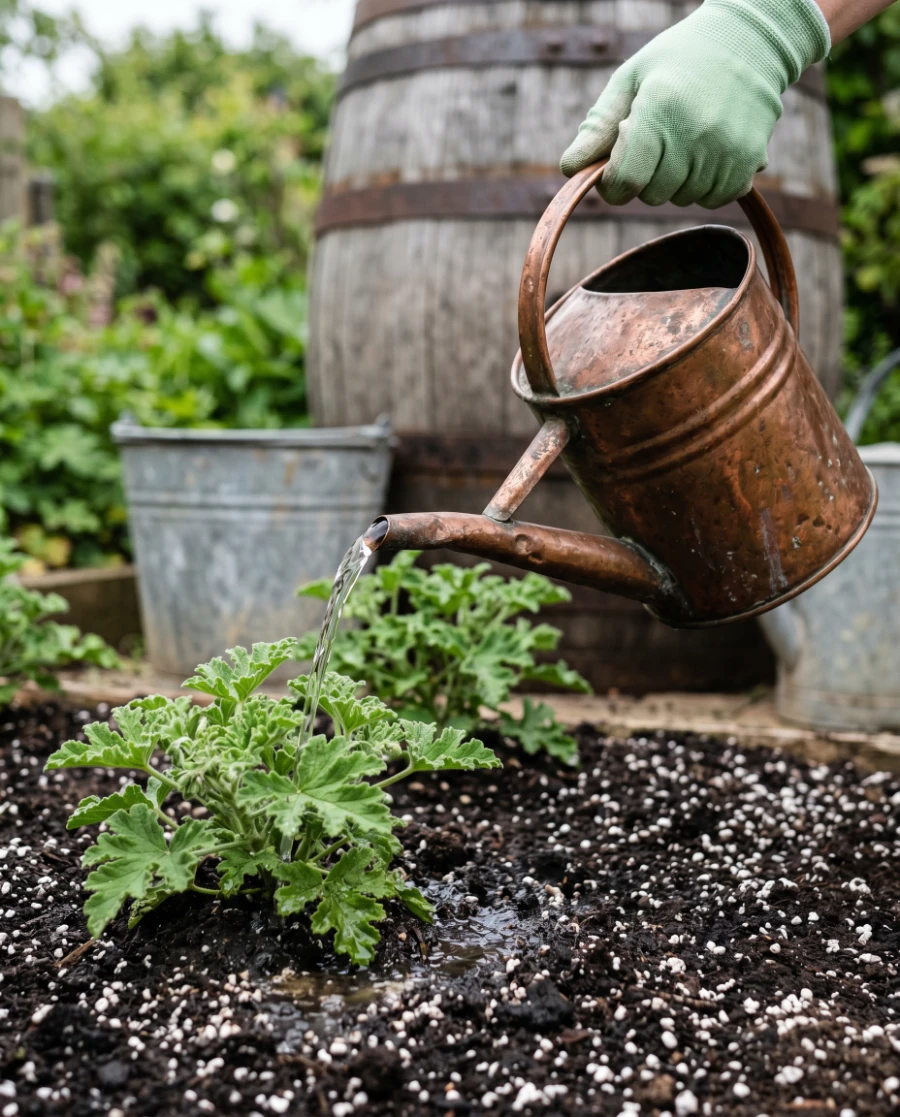 Is Rainwater Good for Scented Geraniums