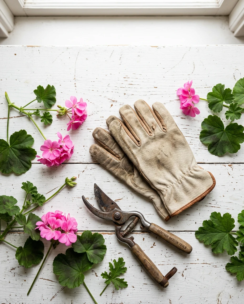 Simple Steps to Deadhead Your Geranium Plants
