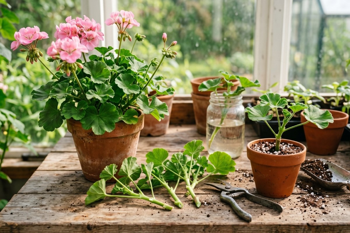 How to Propagate Scented Geraniums