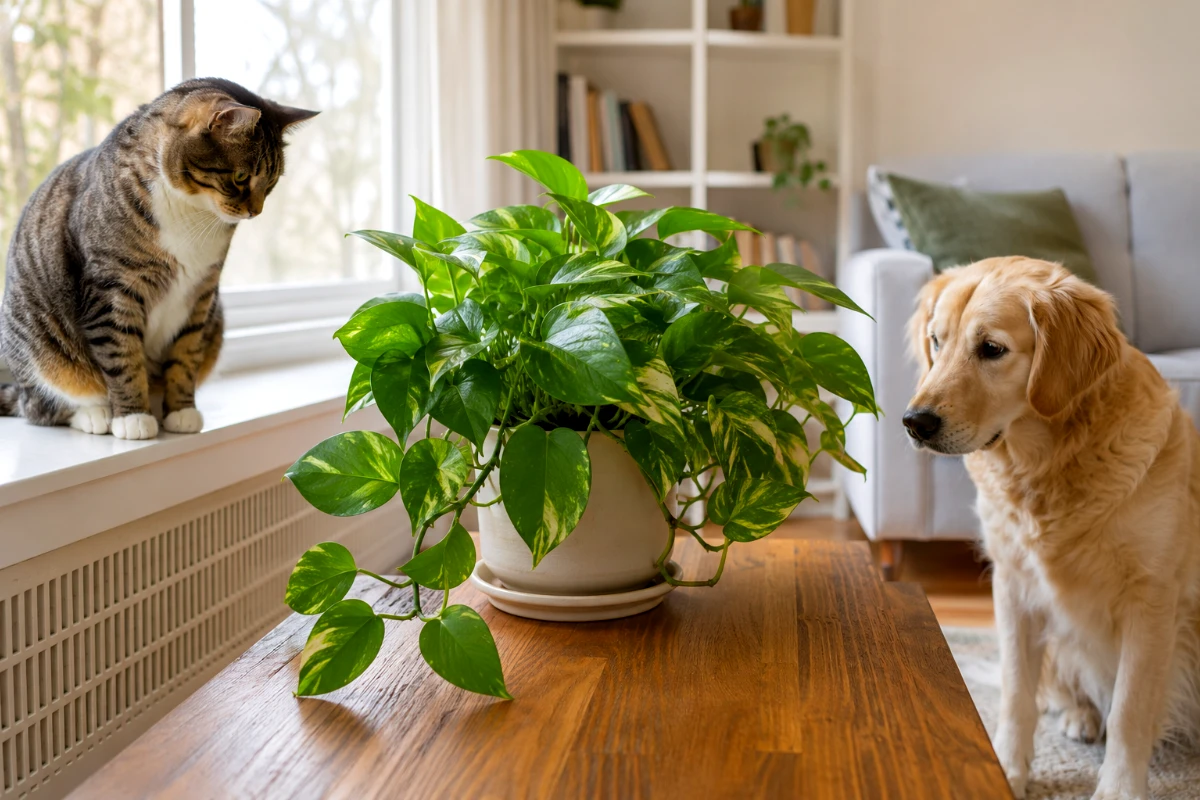 Pothos Toxic to Children and Pets