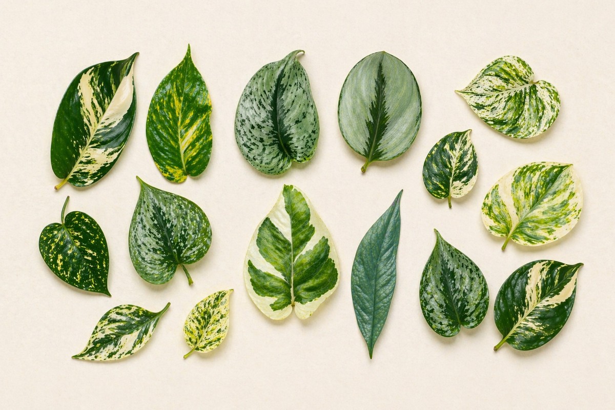 pothos types rare common varieties