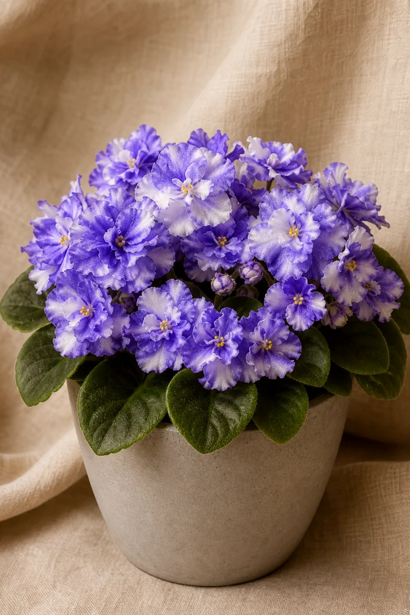 African-Violet-Maxi-Besar-Blue-and-White