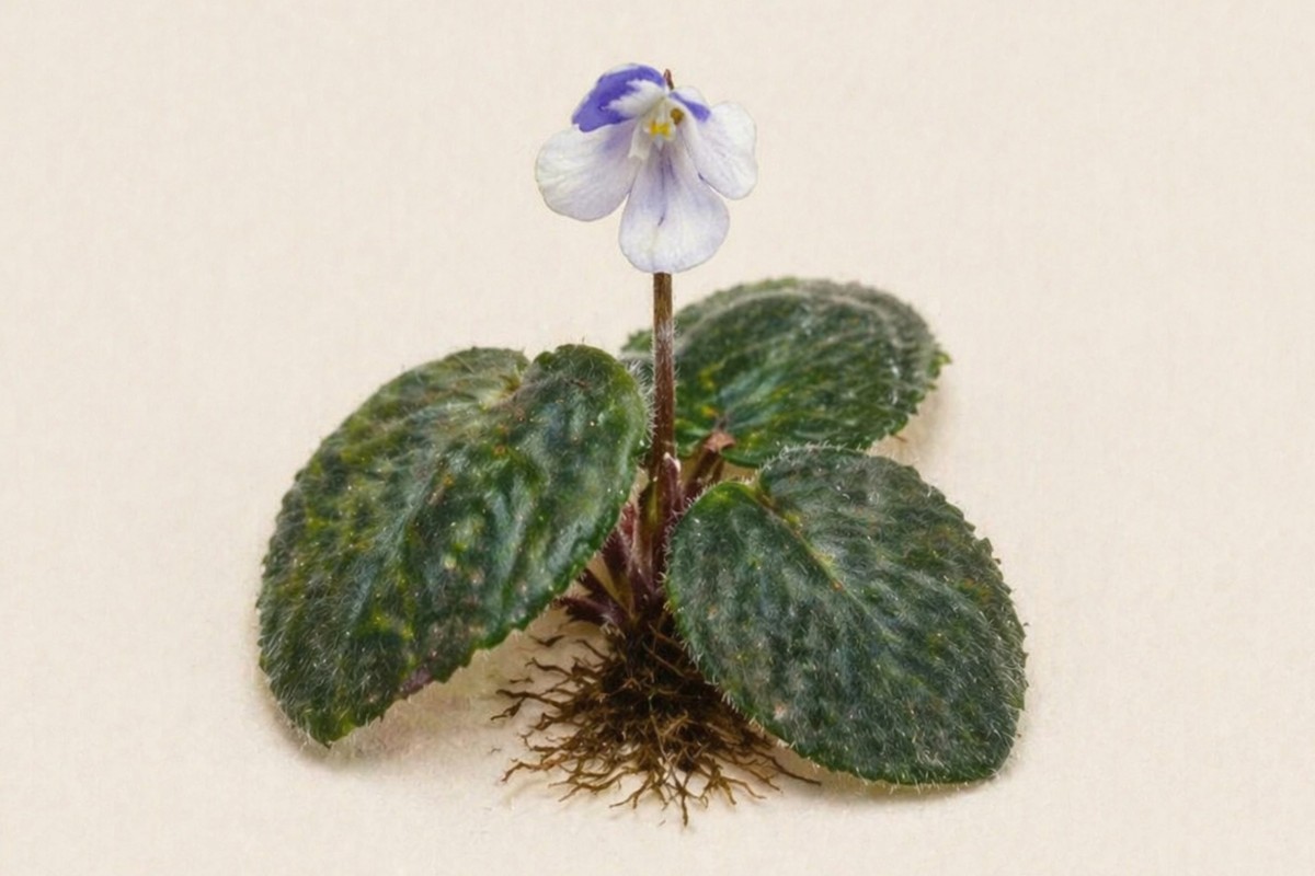 Streptocarpus afroviola Saintpaulia pusilla