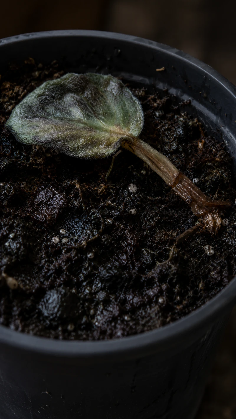 African Violet Propagation Fail