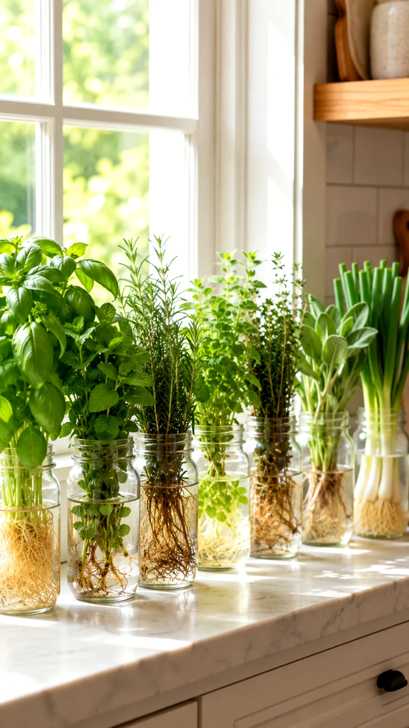 Grow Herbs in Water