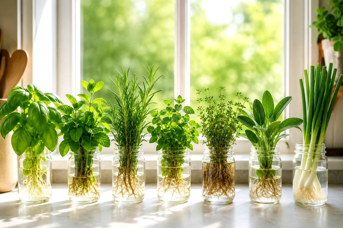 Herbs You Can Grow in Water