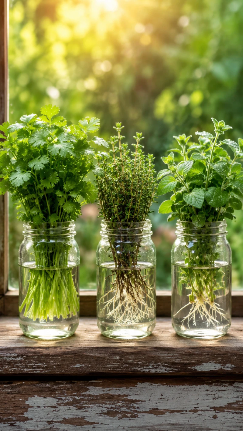 Herbs in Water