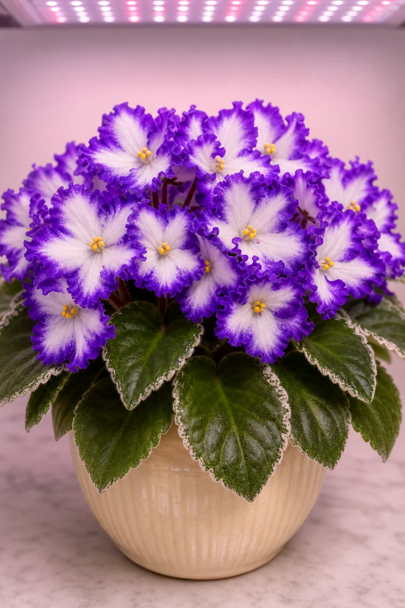 african-violets-grow-led-light