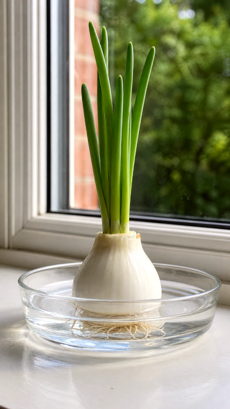 regrowing-green-onions-in-water