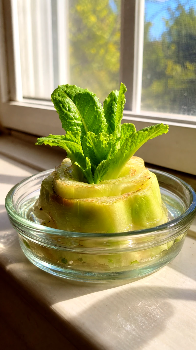 regrowing-romaine-lettuce-in-water