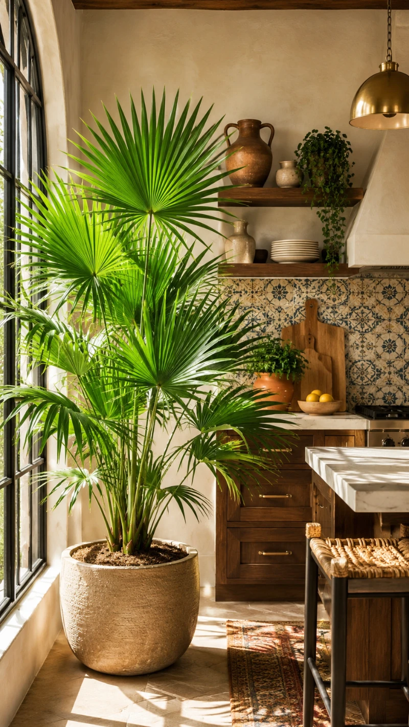 Chinese Fan Palm Kitchen