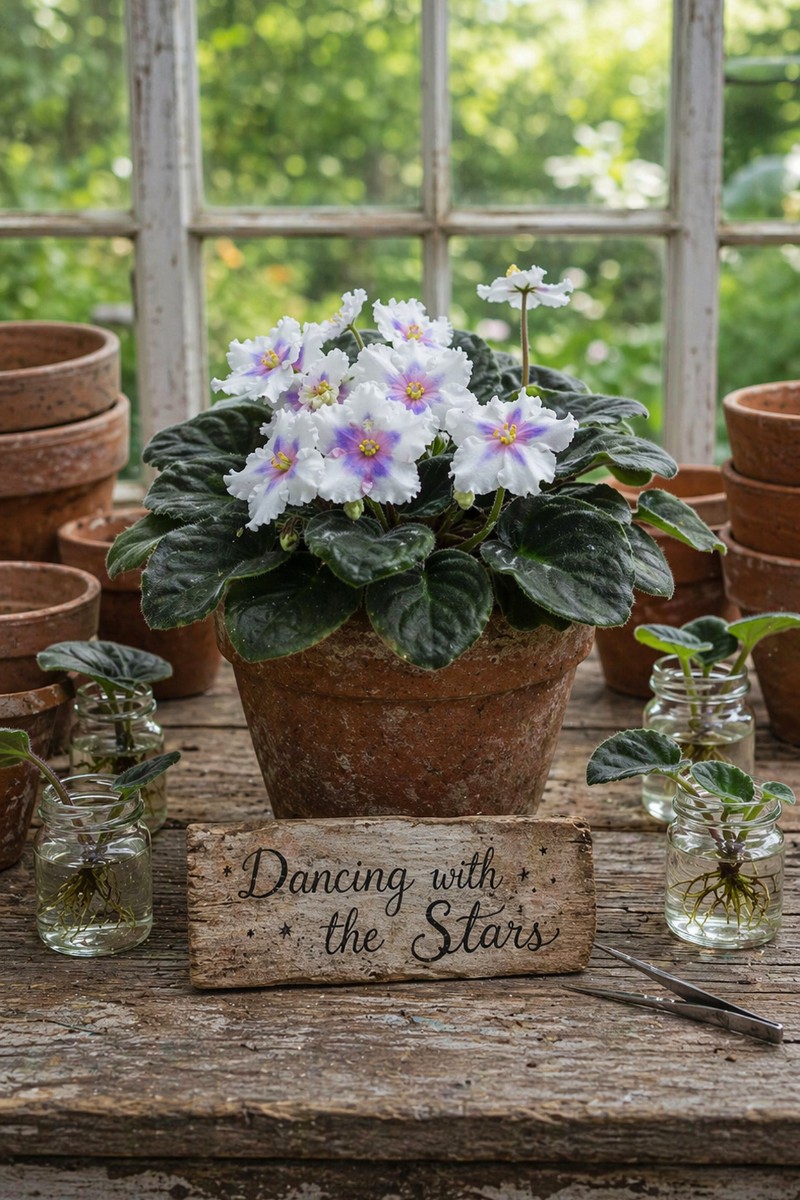 Chimera African Violet Dancing with the Stars