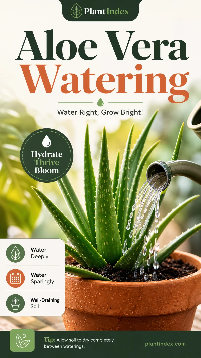 Aloe Vera Watering