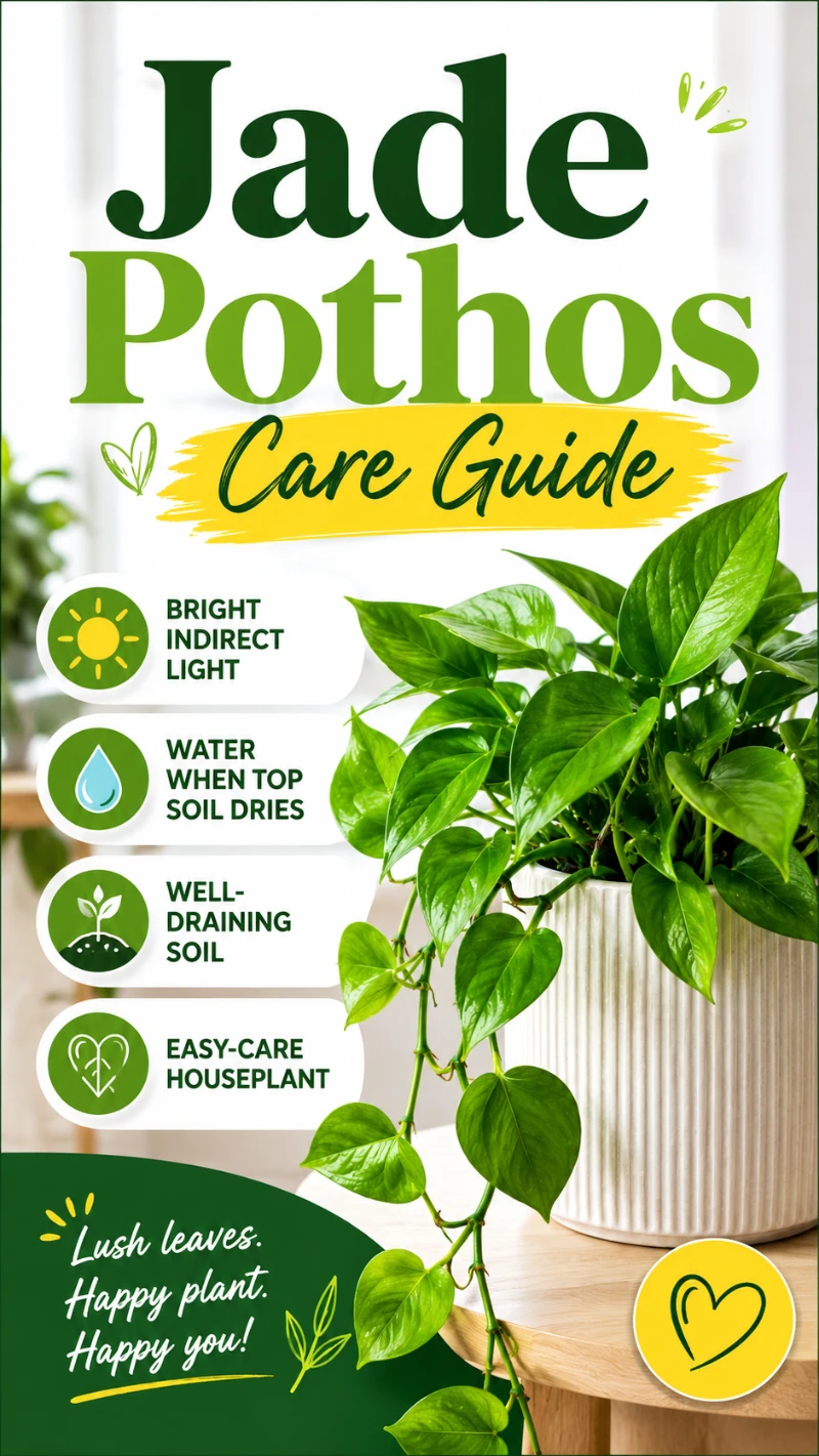 Jade Pothos Care Guide