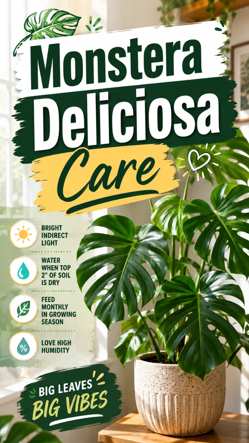 Monstera Deliciosa Care