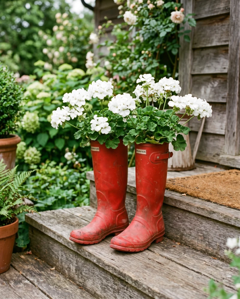 Old Rain Boots