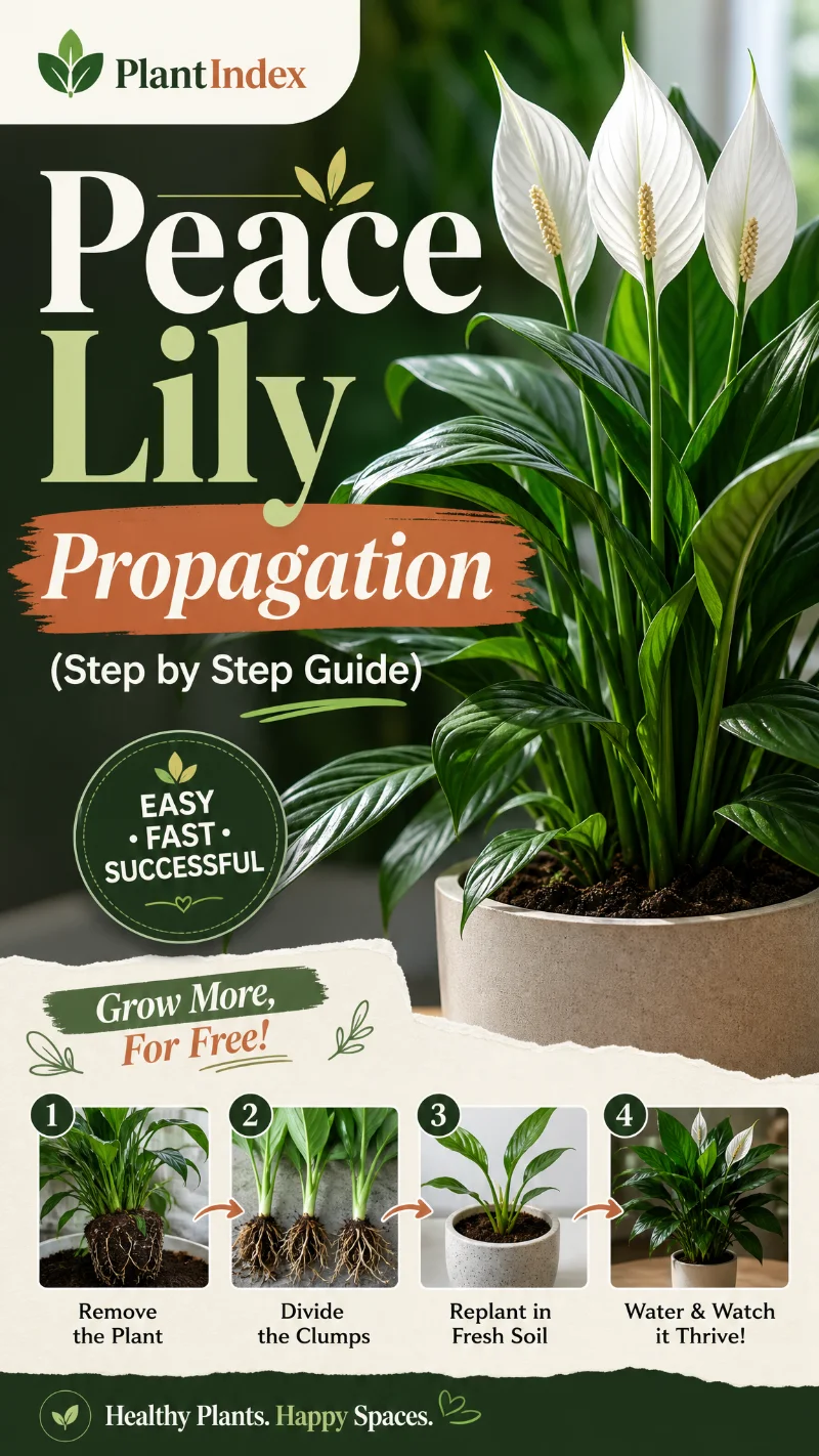 Peace Lily Propagation (Step by Step Guide)