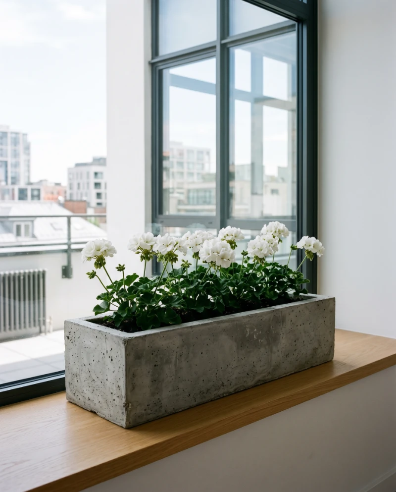 Sleek Minimalist Concrete