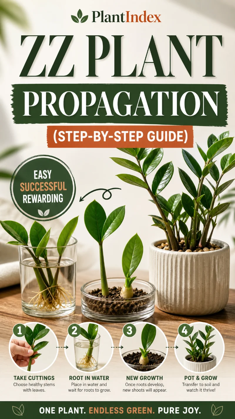 ZZ Plant Propagation (Step-by-Step Guide)