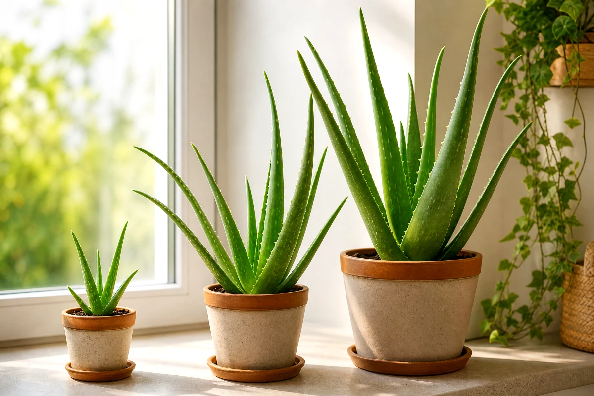 aloe vera growth speed