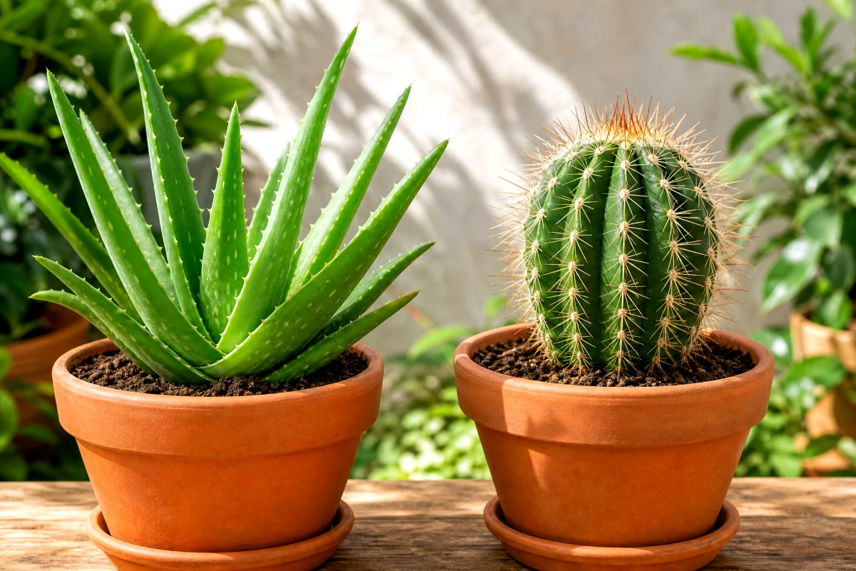 aloe vera succulent or cactus