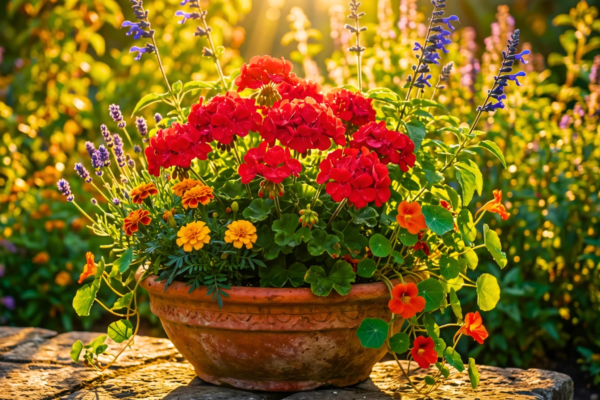 best-companion-plants-for-geraniums