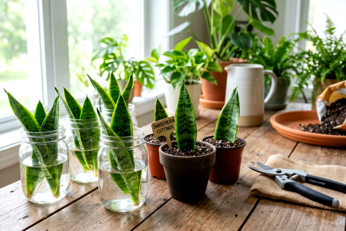 snake plant propagation