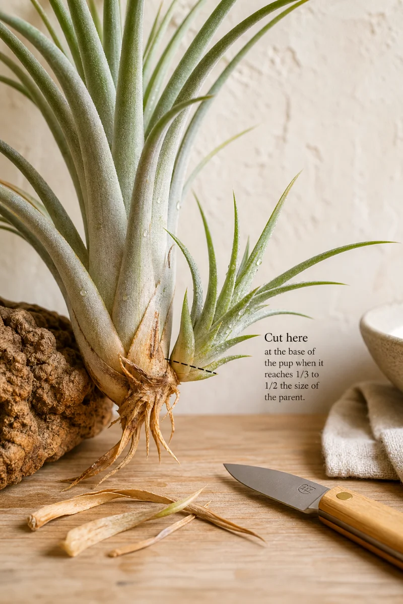air-plant-pup-attachment-detail