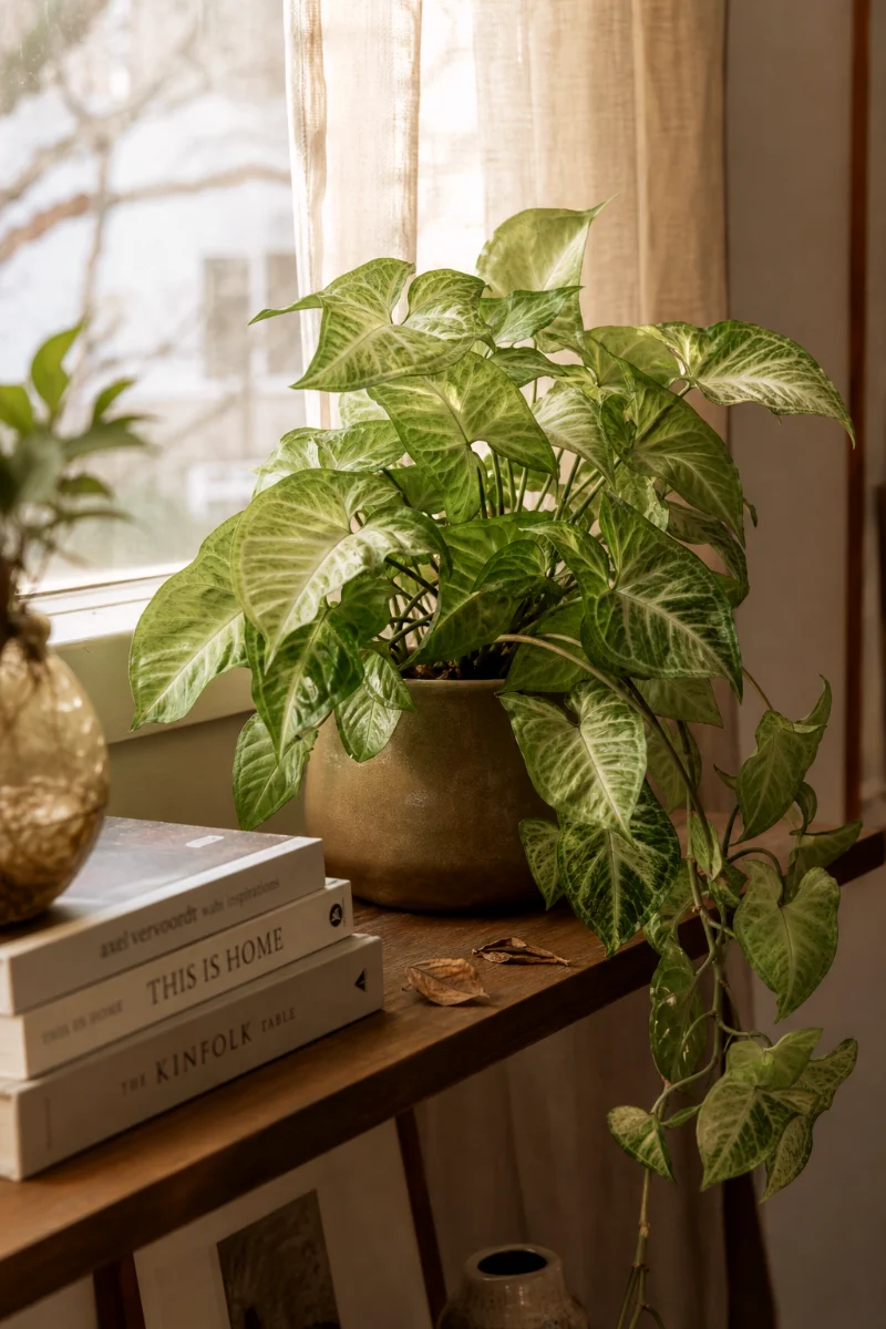 arrowhead-plant-syngonium-home-display