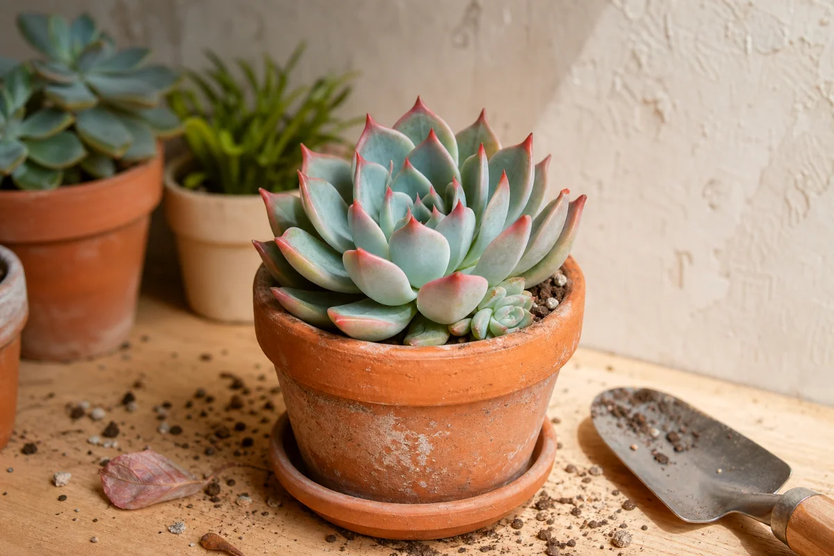 echeveria-succulent-offset-pup-propagation
