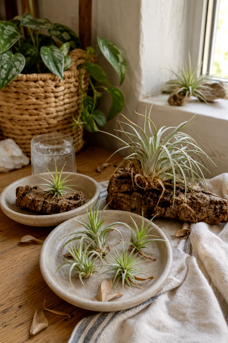 propagated-air-plant-pups-home-display