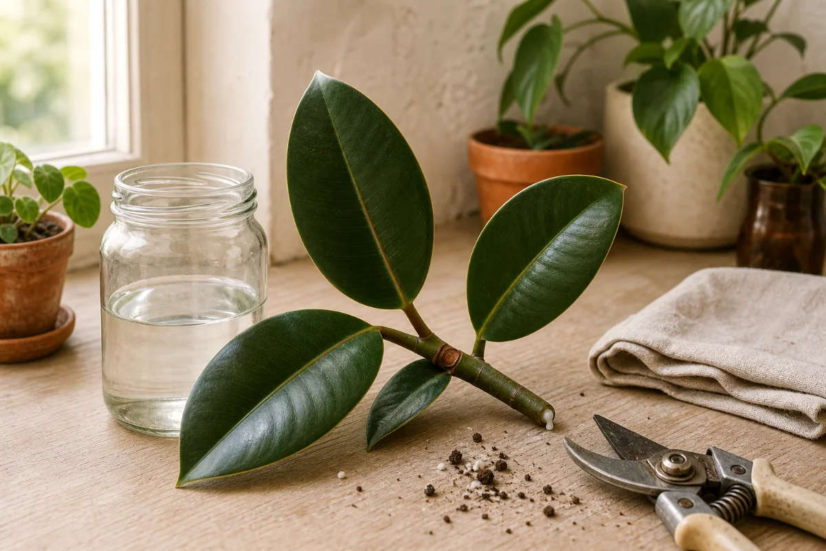 rubber-plant-stem-cutting-propagation