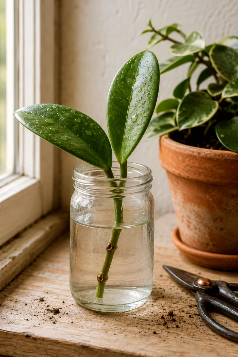 wax-plant-water-propagation