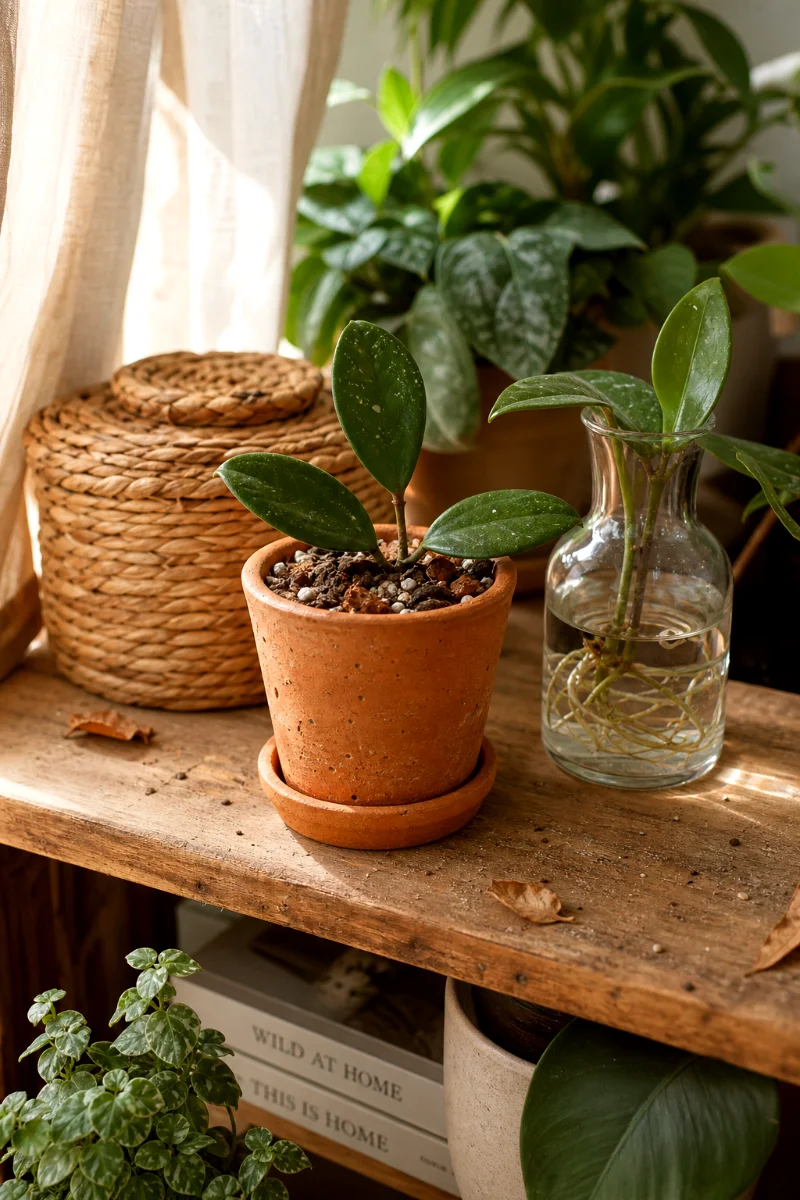 young-rooted-wax-plant-home-display